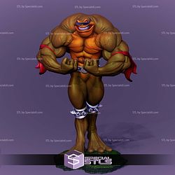 Zitz from Battletoads V3 3D Printer Files