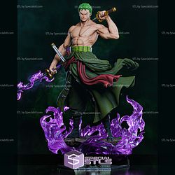Zoro Purple Flame 355mm 3D Printer Files