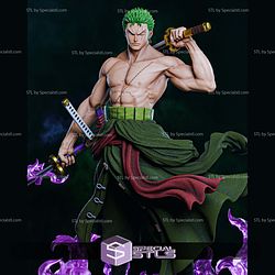 Zoro Purple Flame 355mm 3D Printer Files