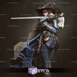 Camilla the Duelist 3D Printer Files