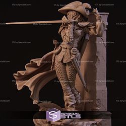 Camilla the Duelist 3D Printer Files