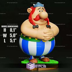 Chibi STL Collection Obelix
