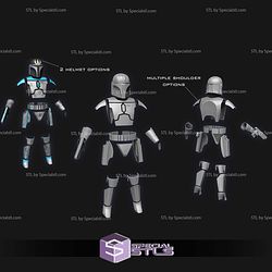 Cosplay STL Files Animated Deathwatch Armor