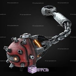 Cosplay STL Files Bolo Grenade Gear of War