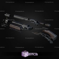 Cosplay STL Files Dark Ages Combat Shotgun