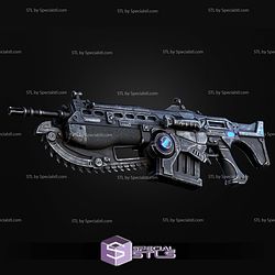 Cosplay STL Files Lancer Assault Rifle Gear of War