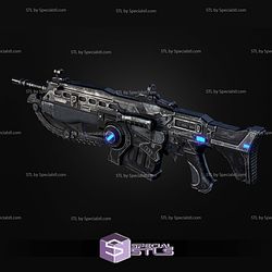 Cosplay STL Files Lancer Assault Rifle Gear of War