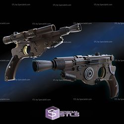 Cosplay STL Files Old Republic Mando Blaster