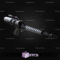 Cosplay STL Files Spaceballs Trooper Rifle