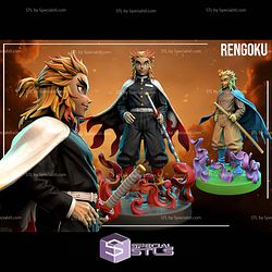 Flame Hashira Rengoku 3D Printer Files