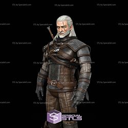 Geralt of Rivia The Witcher 3 Stand Pose 3D Printer Files