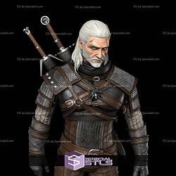 Geralt of Rivia The Witcher 3 Stand Pose 3D Printer Files
