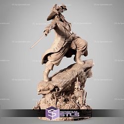 Hector Barbossa Battle 3D Printer Files