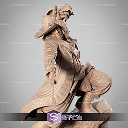 Hector Barbossa Battle 3D Printer Files