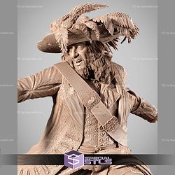 Hector Barbossa Battle 3D Printer Files