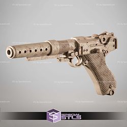 Jin Erso Blaster 3D Printer Files
