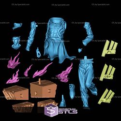 Jotaro Kujo Walking 3D Printer Files