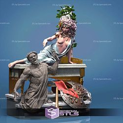 Medusa Mythology Diorama 3D Printer Files
