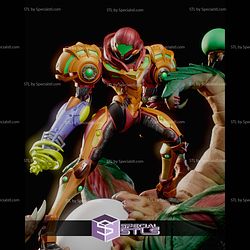 Metroid and Demon Diorama 3D Printer Files