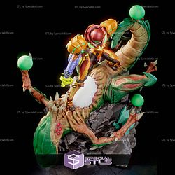 Metroid and Demon Diorama 3D Printer Files