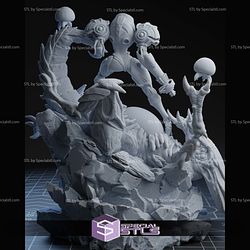 Metroid and Demon Diorama 3D Printer Files