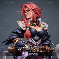 Miss Fortune League of Legends 278mm 3D Printer Files