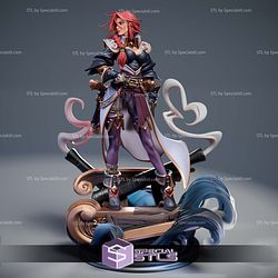 Miss Fortune League of Legends 278mm 3D Printer Files
