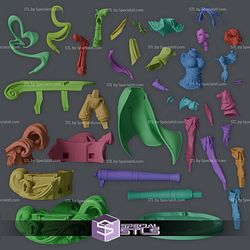 Miss Fortune League of Legends 278mm 3D Printer Files