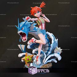 Misty and Gyarados Diorama 3D Printer Files