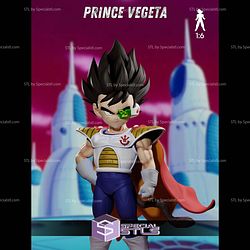 Prince Vegeta Kid 3D Printer Files