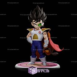 Prince Vegeta Kid 3D Printer Files
