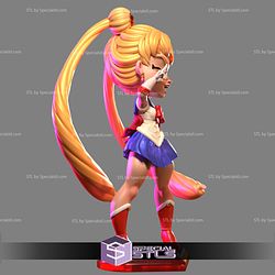 Sailor Moon Chibi Say Hi 3D Printer Files