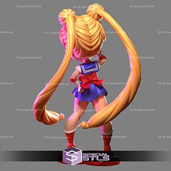 Sailor Moon Chibi Say Hi 3D Printer Files