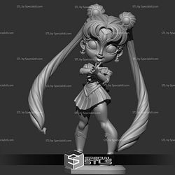 Sailor Moon Chibi Say Hi 3D Printer Files