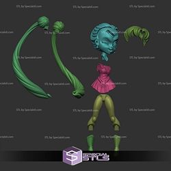 Sailor Moon Chibi Say Hi 3D Printer Files