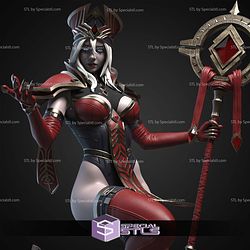 Sally Whitemane Warcraft V2 3D Printer Files