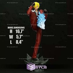 Sanji Ice Kick 3D Printer Files