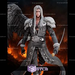 Sephiroth 1-8 Final Fantasy 3D Printer Files