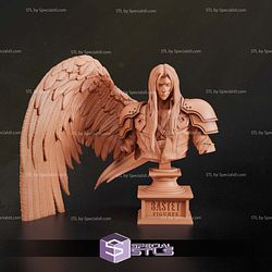 Sephiroth Bust Final Fantasy 3D Printer Files