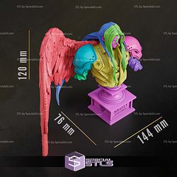 Sephiroth Bust Final Fantasy 3D Printer Files