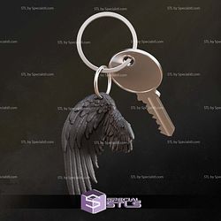 Sephiroth Wing Keychain 3D Printer Files