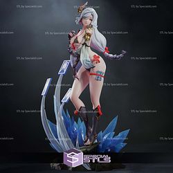 Shenhe Diorama Bikini Genshin Impact 3D Printer Files