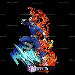 Shoto Todoroki Ice and Fire V2 3D Printer Files