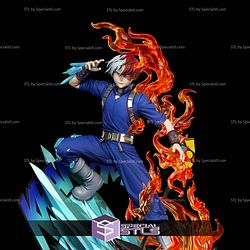 Shoto Todoroki Ice and Fire V2 3D Printer Files