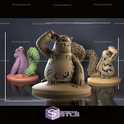 Shukaku Chibi 3D Printer Files