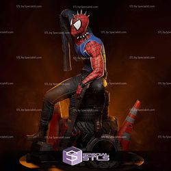 Spider Punk Sitting with Guitar 3D Printer Files
