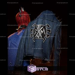 Spider Punk Sitting with Guitar 3D Printer Files