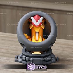 Super Basic Pokemon STL Infernape Healing Machine