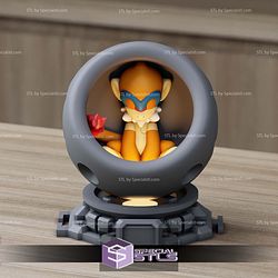 Super Basic Pokemon STL Monferno Healing Machine