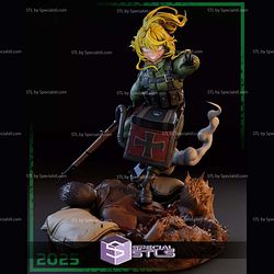 Tanya von Degurechaff Youjo Senki 3D Printer Files